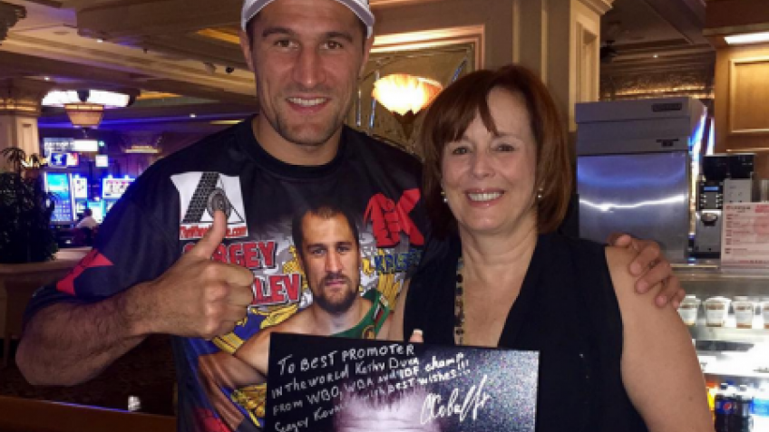 Сергей Ковалев и Кэти Дува посетят бой Глазкова в Краснодаре