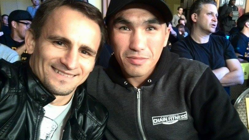 Кадр дня: Петр Петров и Денис Шафиков