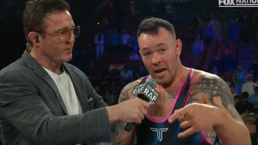 Ковингтон бросил вызов Сен-Пьеру в вольной борьбе