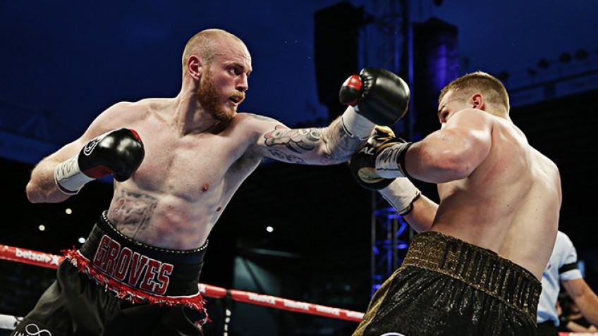 Джордж Гроувс досрочно победил Федора Чудинова 