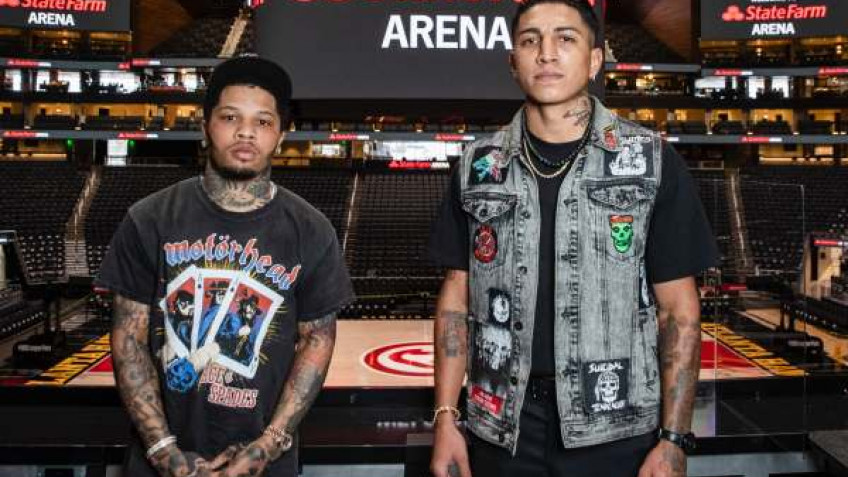 Пресс-конференция Джервонты Дэвиса и Марио Барриоса