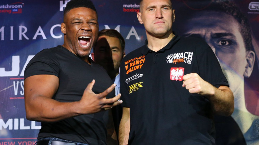 Кадр дня: Джаррелл Миллер и Мариуш Вах