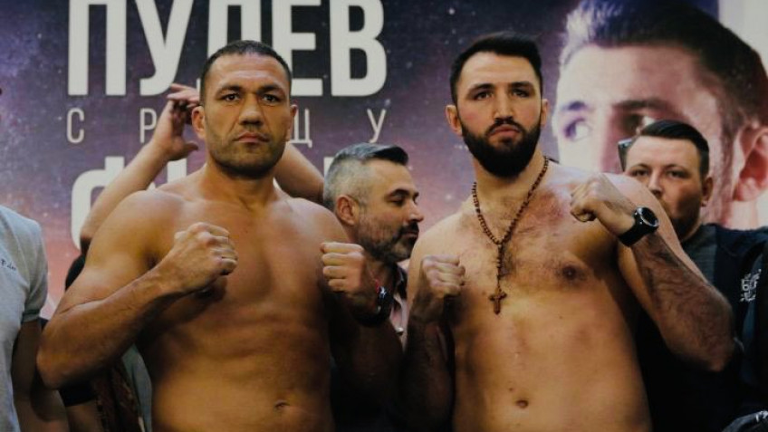 Взвешивание Кубрата Пулева и Хьюи Фьюри