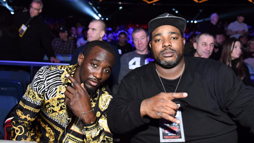 Кадр дня: Теренс Кроуфорд на вечере бокса Ломаченко-Ригондо