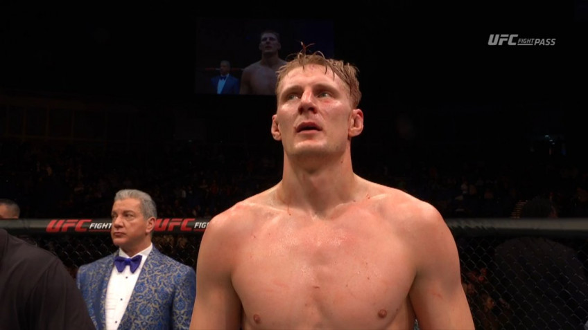 Интервью Александра Волкова после победы над Вердумом (видео)