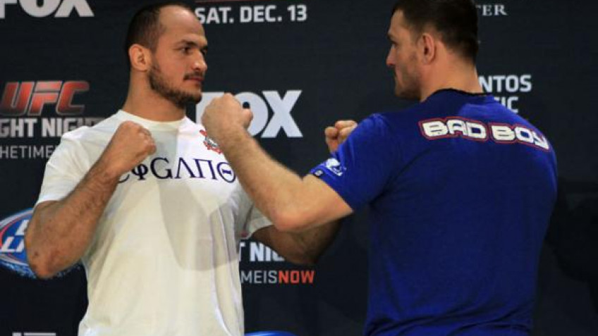 Дуэль взглядов бойцов UFC on Fox 13