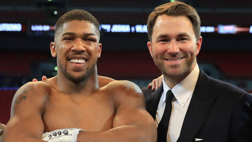 Эдди Хирн: В августе Джошуа может выступить в Нью-Йорке