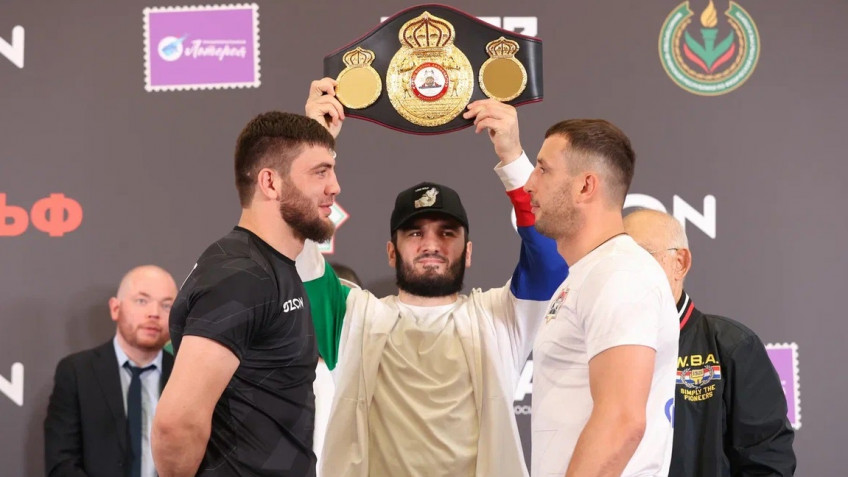 Умар Саламов и Юрий Кашинский прошли взвешивание