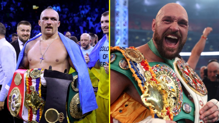 Усик готов боксировать с Фьюри в следующем бою