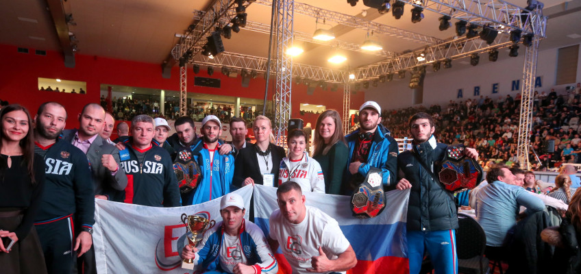 Сборная России стала лучшей на чемпионате мира по ММА