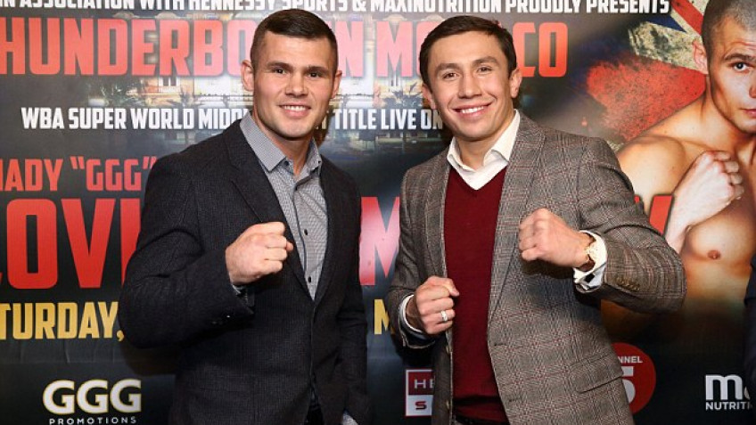 Головкин и Мюррей прошли процедуру предварительного взвешивания