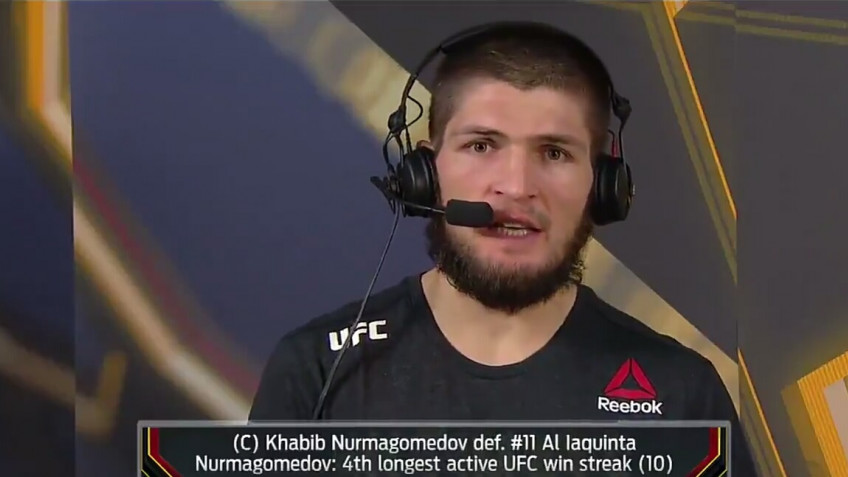 Хабиб Нурмагомедов: Узнал, что у меня есть хороший джеб