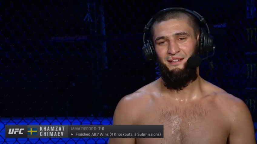 Хамзат Чимаев: Усман и Масвидаль — бойцы моего уровня, а Серроне я размажу