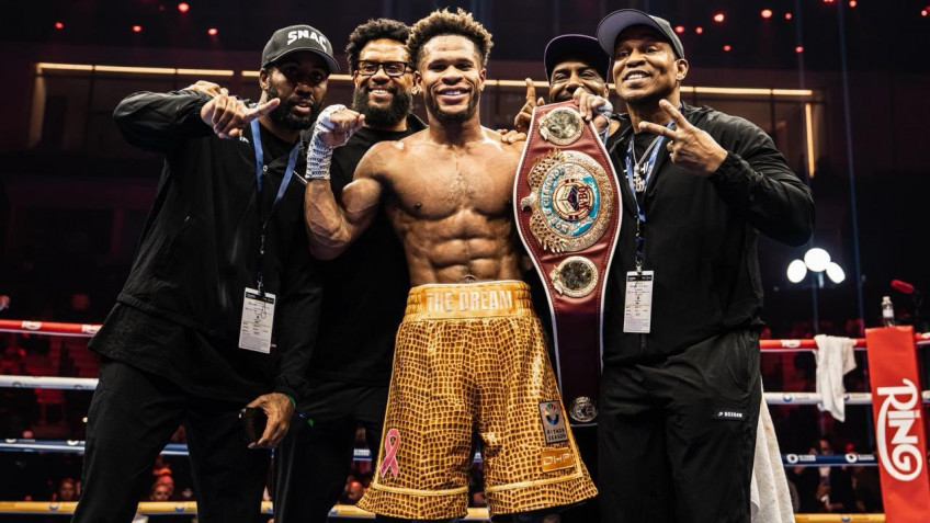 Девин Хейни занял первое место в рейтинге в полусреднем весе