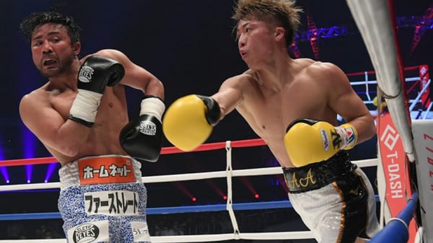 Наоя Иноуэ провел показательный бой с Дайго Хигой