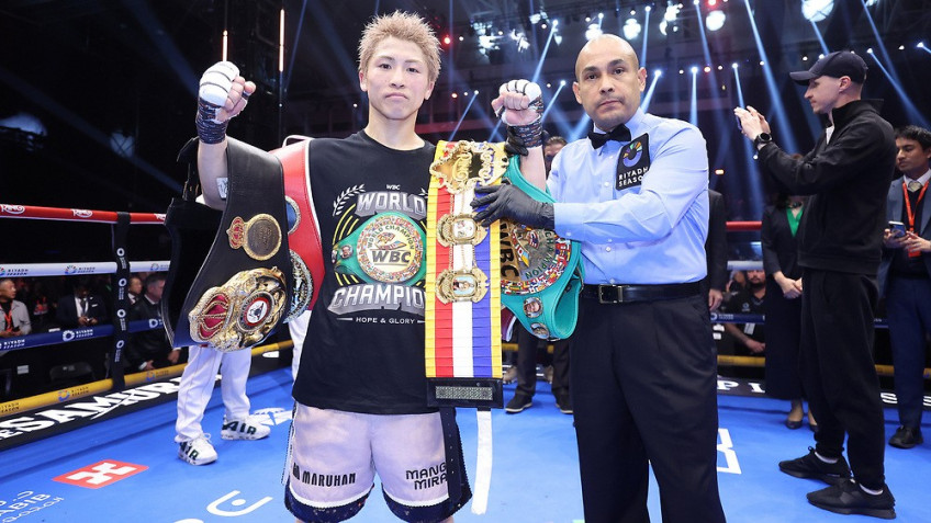 Наоя Иноуэ недоволен боем, хочет встретиться с Накатани в 2026