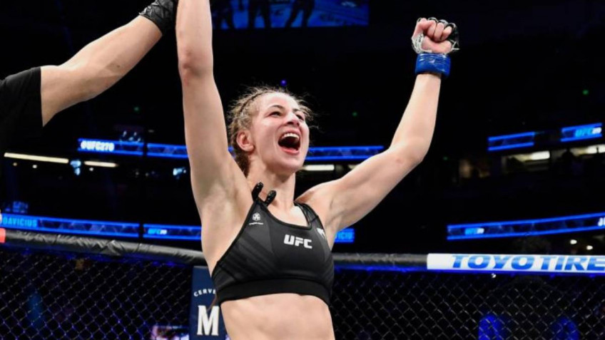 Ясудавичус опровергла, что вышла бой с никотиновым паучем во рту