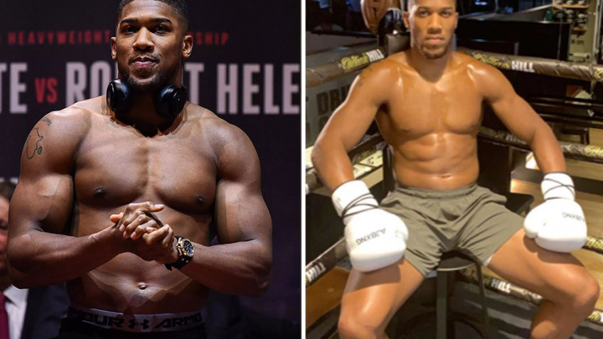 Кадр дня: Энтони Джошуа похудел к реваншу с Энди Руисом