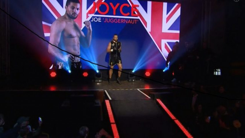 Джо Джойс одержал третью победу на профессиональном ринге