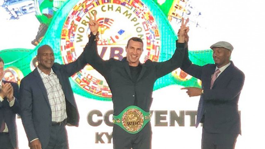 Владимир Кличко стал почетным чемпионом WBC