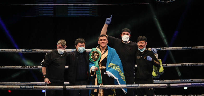 Турсынбай Кулахмет завоевал пояс WBC International