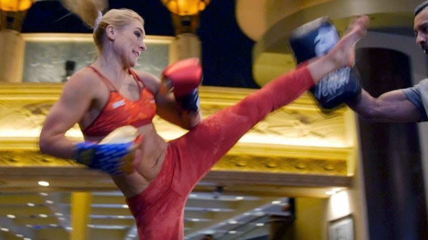 Видео открытой тренировки бойцов турнира UFC 222