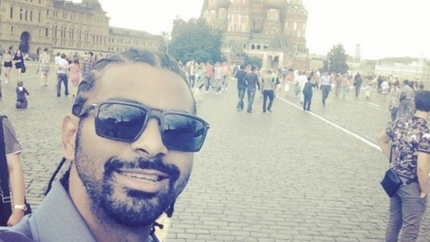 Кадр дня: Дэвид Хэй в Москве