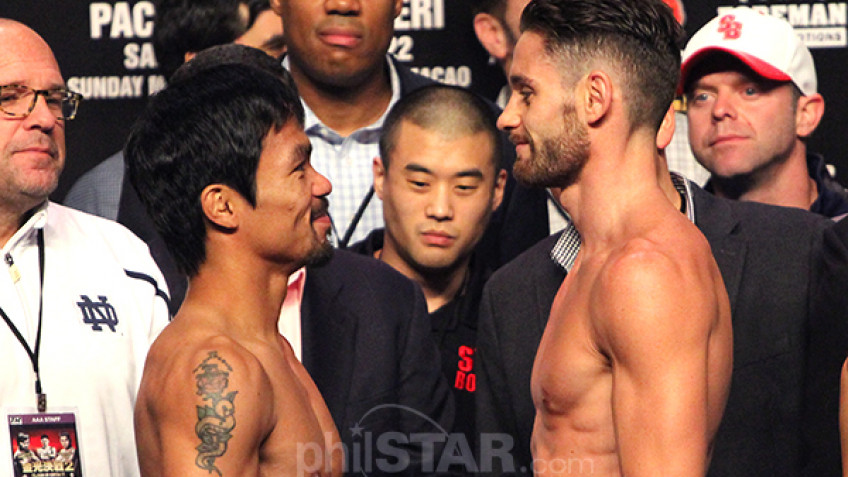 Гонорары: Пакьяо — более $20 млн, Алгиери — $1,67 млн