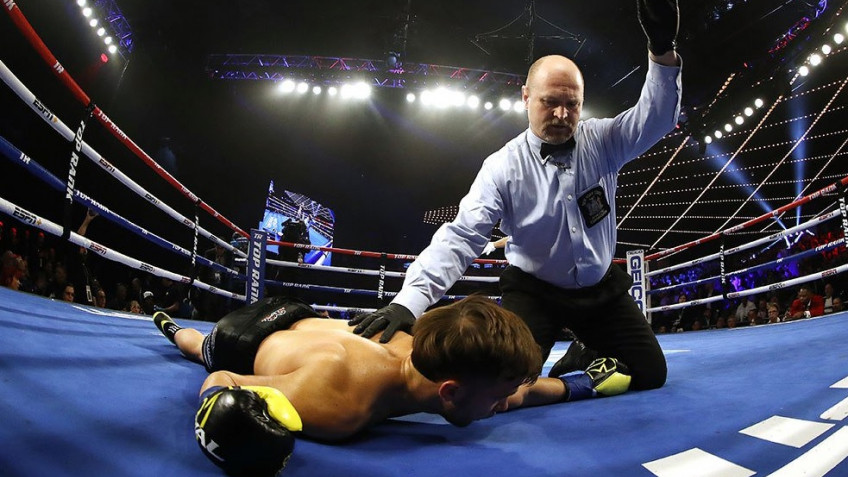 Теофимо Лопес эффектно нокаутировал Мейсона Менарда (видео)