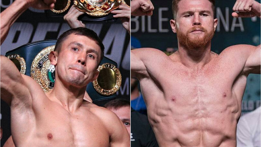 Головкин-Альварес: Интервью боксеров после взвешивания (видео)