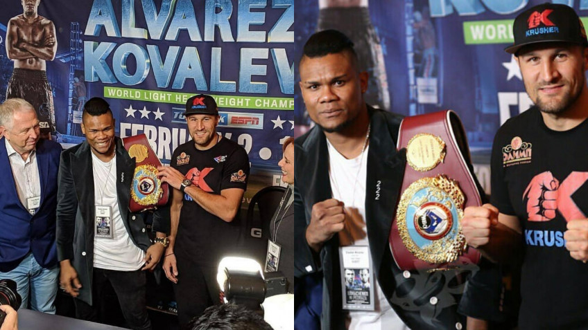 Ковалев-Альварес 2: Пресс-конференция перед реваншем (видео)