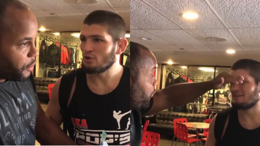 Спор Даниэля Кормье и Хабиба Нурмагомедова (видео)