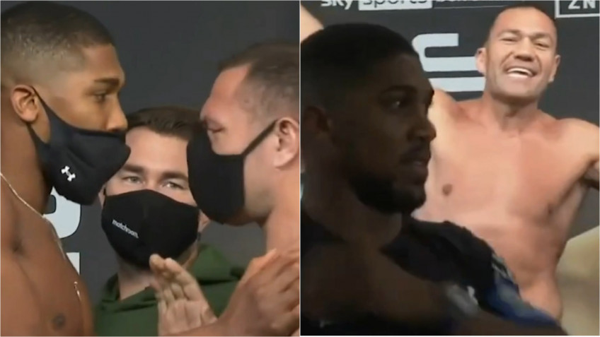 Дебош и провокации Пулева в адрес Джошуа: Видео взвешивание