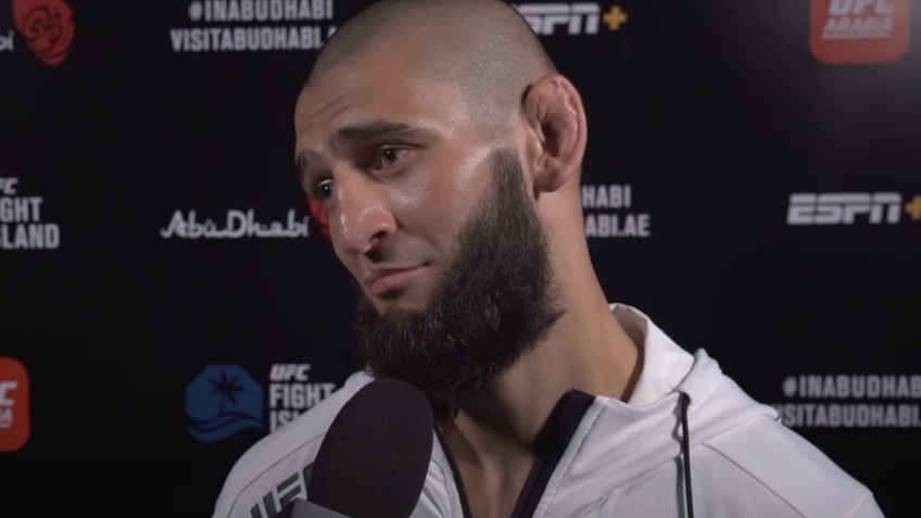 Видео: Слова Хамзата Чимаева после боя