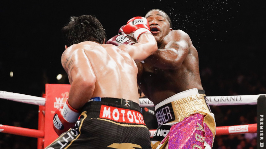 Статистика ударов в поединке Пакьяо–Бронер