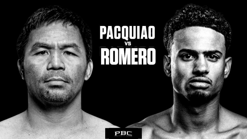 Поединок Мэнни Пакьяо и Роландо Ромеро не состоится
