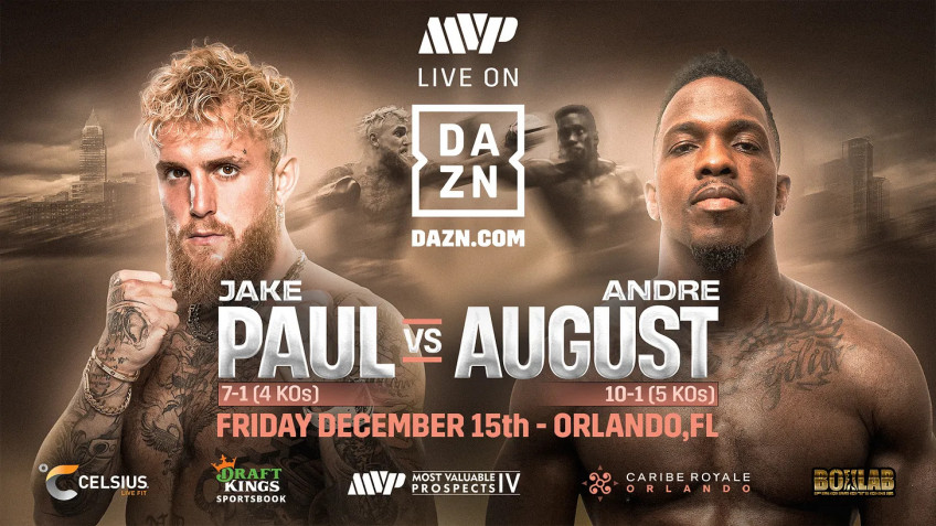 Джейк Пол анонсировал бой против боксера Андре Огаста