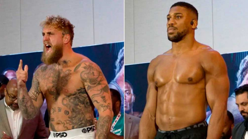 Джейк Пол и Энтони Джошуа прошли взвешивание