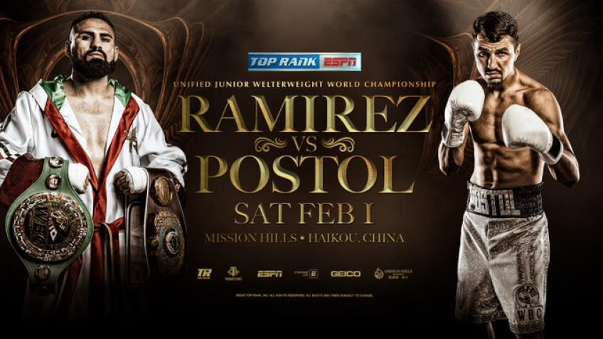 Официально: Рамирес-Постол 1 февраля в Китае