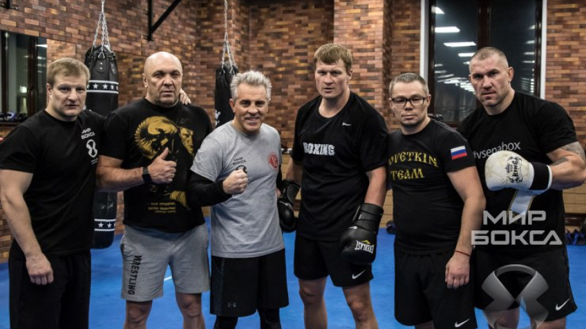 Александр Поветкин провел тренировку в Екатеринбурге (видео)