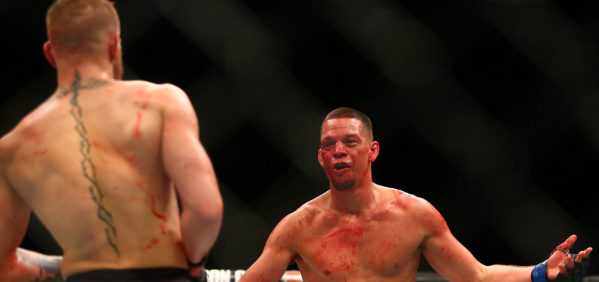 Нейт Диас готов завершить трилогию с Конором Макгрегором на UFC 300
