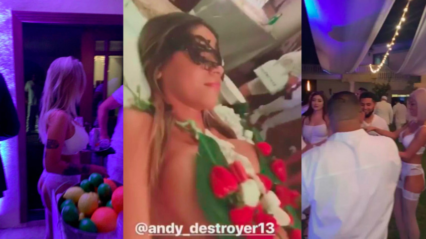 Энди Руис заранее отпраздновал свой день рождения