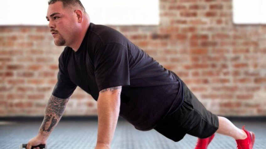 Кадр дня: Энди Руис готовится к возвращению на ринг