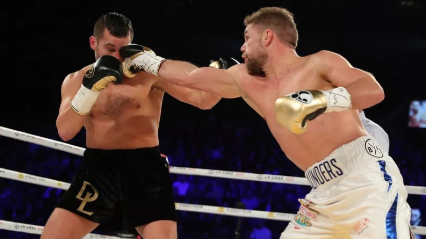 Статистика ударов в поединке Сондерс-Лемье