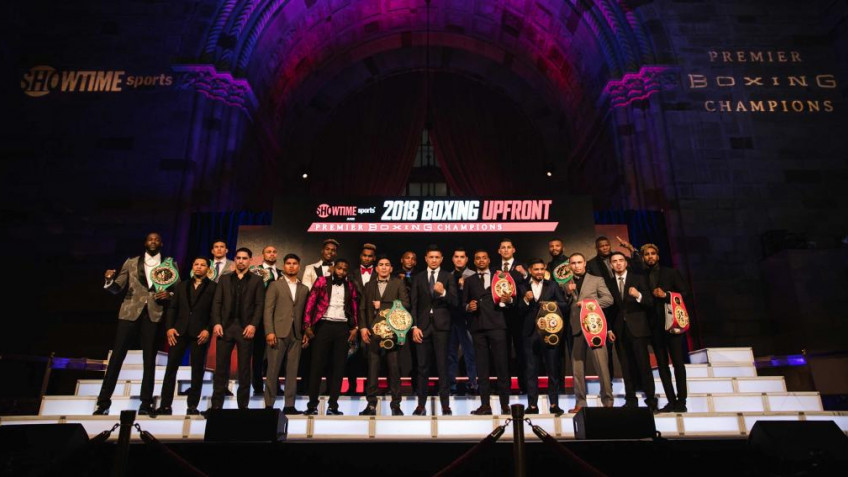 Кадр дня: пресс-конференция Showtime