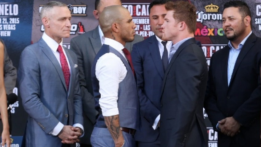 Видео: Котто и Альварес лицом к лицу