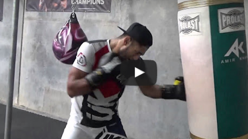 Видео: Тони Йока готовится к профессиональному дебюту