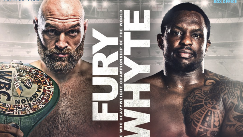 Поединок Тайсона Фьюри и Диллиана Уайта объявлен официально