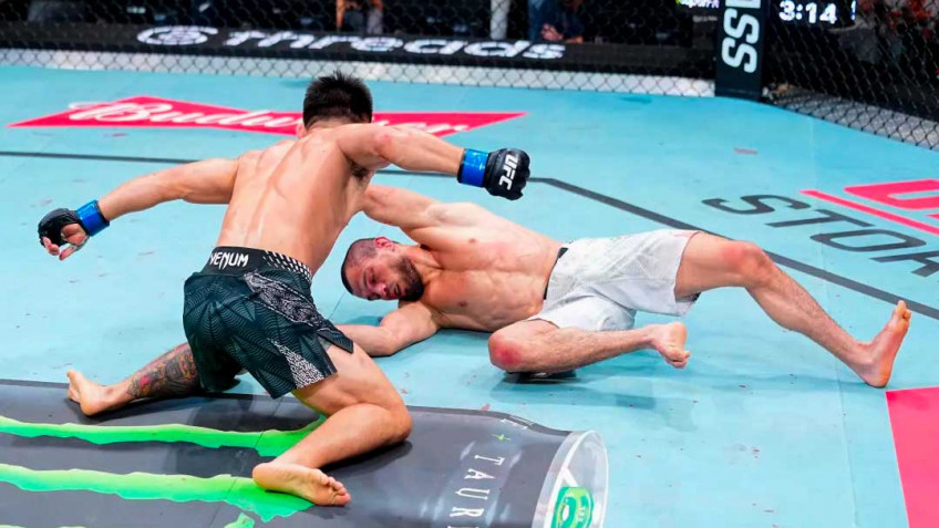 UFC Шанхай: Сун Ядун нокаутировал Умара Нурмагомедова
