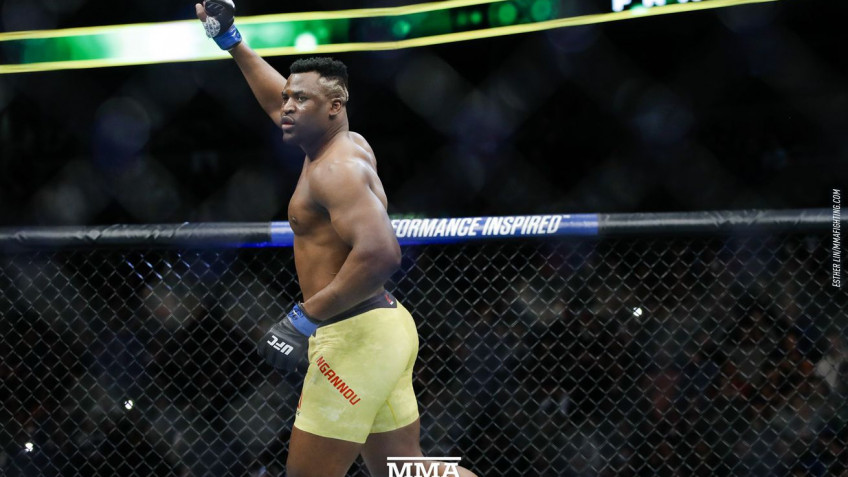 Франсис Нганну ответил на вызов Деррика Льюиса